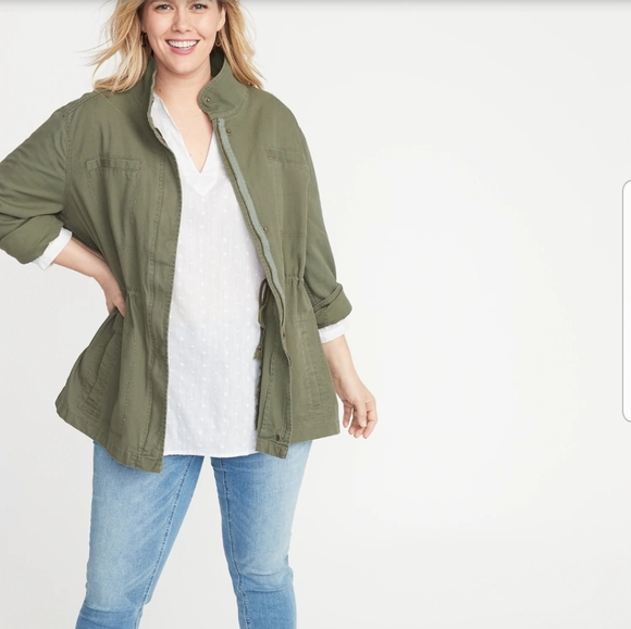 Old Navy canvas utility jacket - Picture 3 of 7